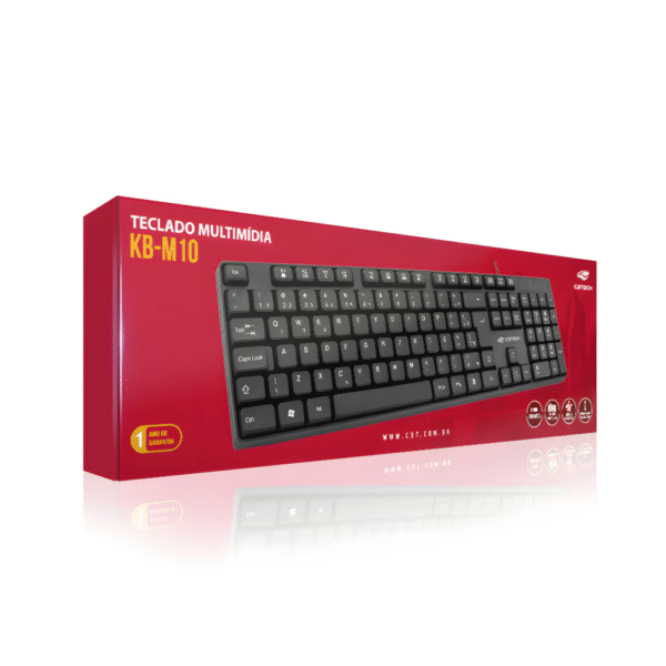 TECLADO MULTIMIDIA KBM10