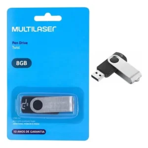PENDRIVE 8GB TWIST - MULTILASER