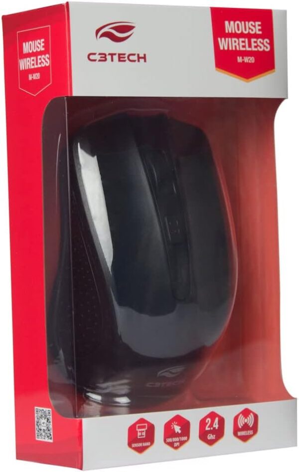MOUSE SEM FIO MW20 -C3TECH - Imagem 2