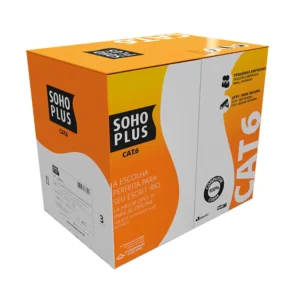 CABO DE REDE CAT6 305MTS AZUL LAN 23400174 - FURUKAWA