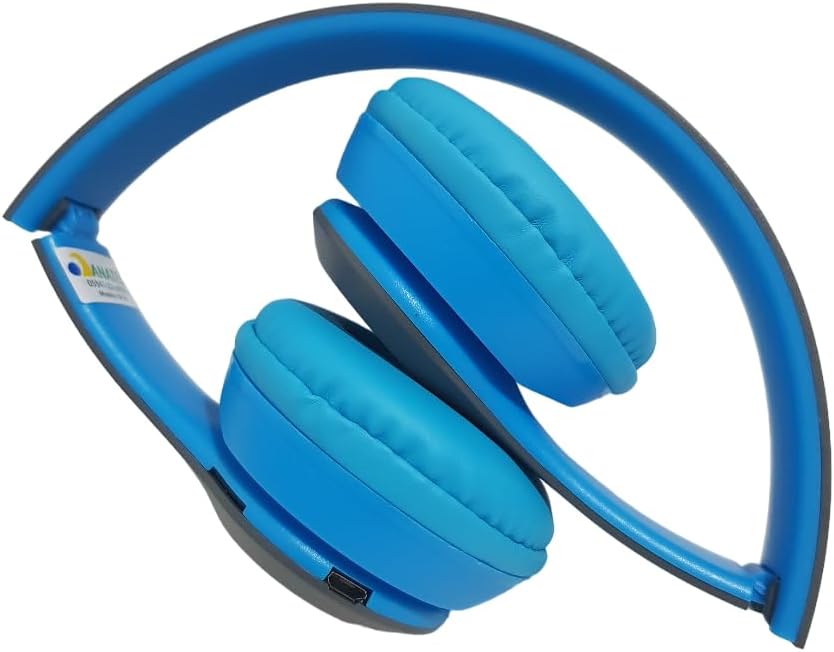 Fone bluetooth dobrável AZUL 5.0+EDR - Imagem 2
