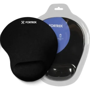 MOUSE PAD COM APOIO EM GEL PRETO ERG-102 - FORTREK