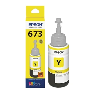 REFIL DE TINTA EPSON YELLOW T673420AL L800 70ML ORIGINAL