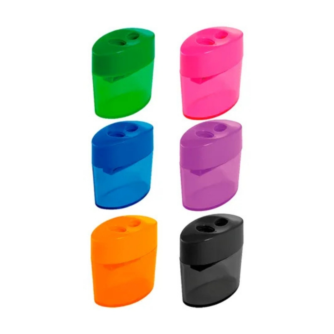 Apontador Duplo Oval - LEO&LEO