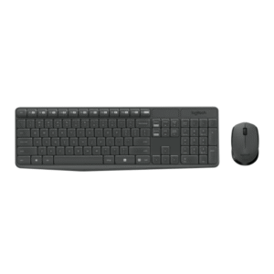 TECLADO + MOUSE WIRELESS MK235 ABNT2 PRETO - LOGITECH