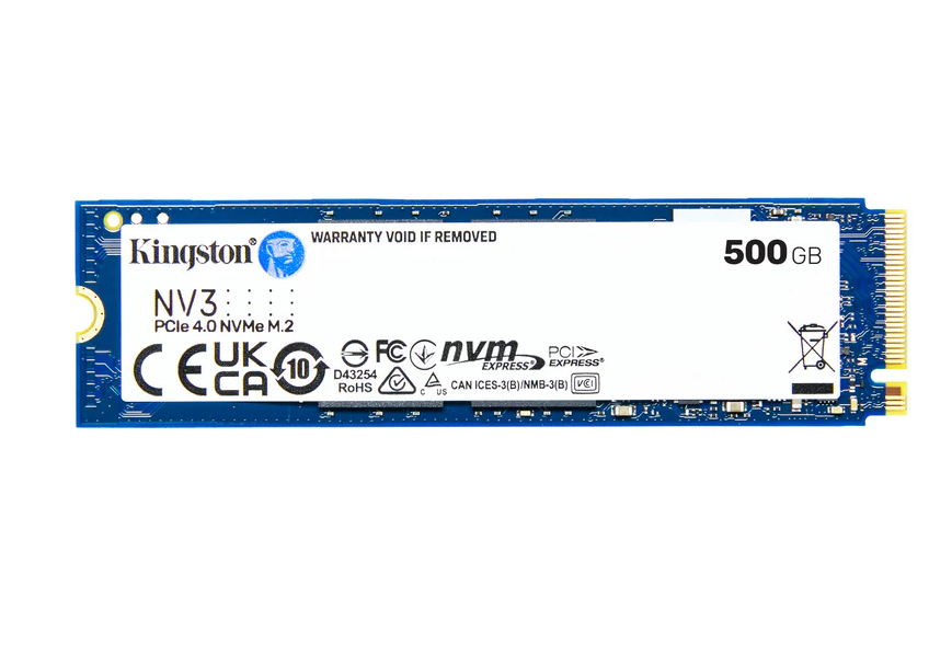 SSD 500GB CONEXAO M.2 2280 NVME SNV3S/500G - KINGSTON