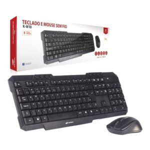 TECLADO E MOUSE SEM FIO K-W10 - C3TECH