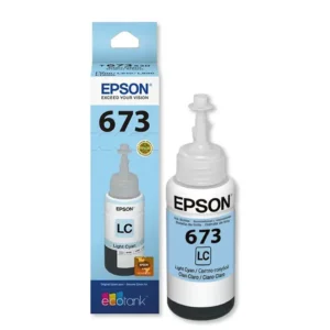 REFIL DE TINTA EPSON CYANO CLARO T673520AL L800 70ML ORIGINAL