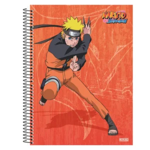 Caderno naruto shippuden 10 matérias 200mm X 275mm 160 folhas - viz media