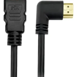 CABO HDMI 2M 2.0 4K 19 PINOS C/ PLUG 90 GRAUS 018-3322-PIX