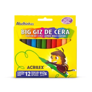 Big Big giz de cera 12 unidades - Acrilex