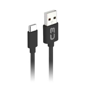 CABO TIPO C + USB 2.0 1M 2A CB-C11BKX PRETO ANDROID/ IOS -C3