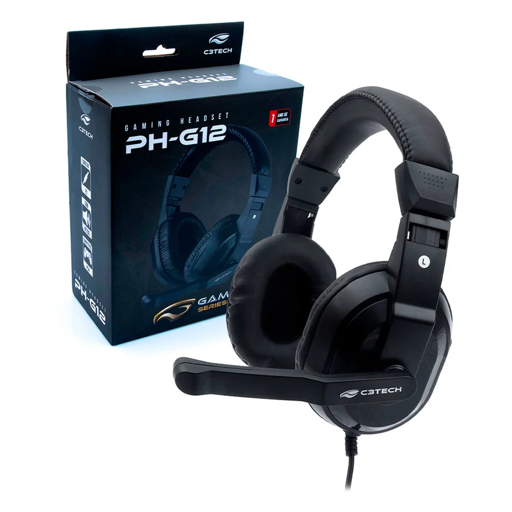Headset gamer PHG12 Cabo P2 - Gaming series