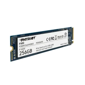 SSD 256GB CONEXÃO M.2 2280 NVME P300P256GM28 - PATRIOT