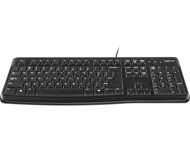 TECLADO E MOUSE USB MK120 ABNT2 PRETO - LOGITECH