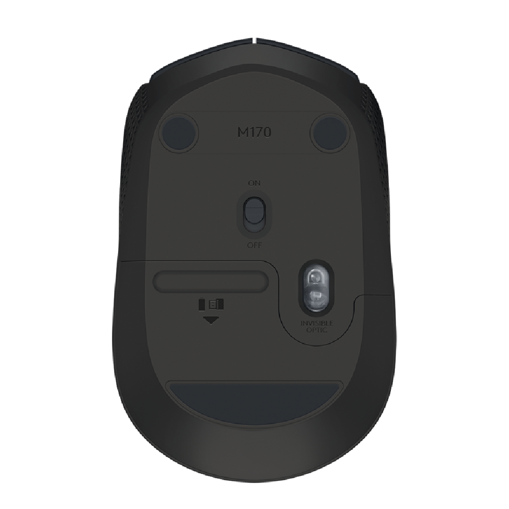 MOUSE SEM FIO WIRELESS M170 CINZA/PRETO - LOGITECH - Imagem 2