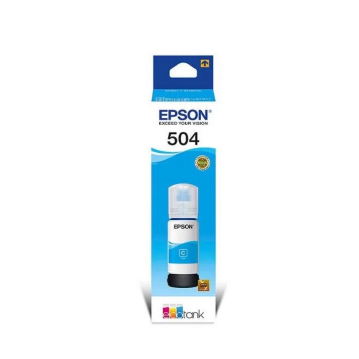 REFIL DE TINTA EPSON T504220 CY 70ML ORIGINAL - Imagem 2