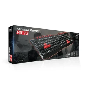 TECLADO USB MULT GAMER KG-10BK PRETO - C3