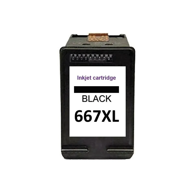 CARTUCHO HP 667 XL BK 14ML MICROJET COLORTEK - Imagem 2