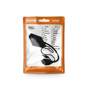 CABO ADAPTADOR HDMI M X VGA F + P2 ADP-HDMIVGA20BK - PLUS CA